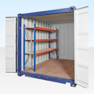 Adjustable Heavy Duty Three Tier Container Racking (Single Bay) Online